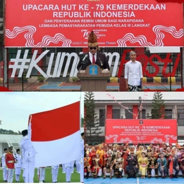 Upacara HUT RI ke-79 di Lapas Pemuda Langkat: Semangat Kemerdekaan - Digital Media Public